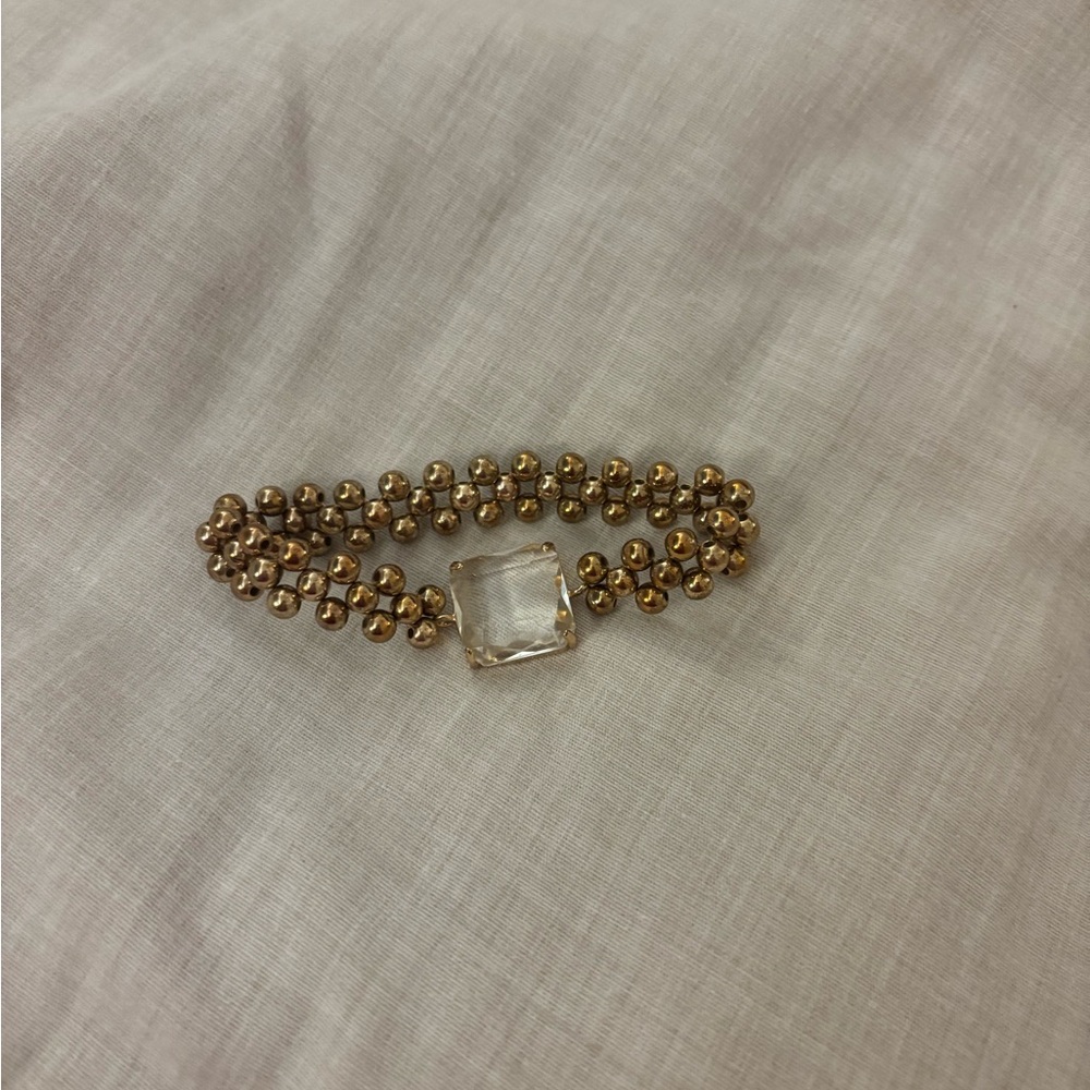 Elegant Gold Beaded Bracelet